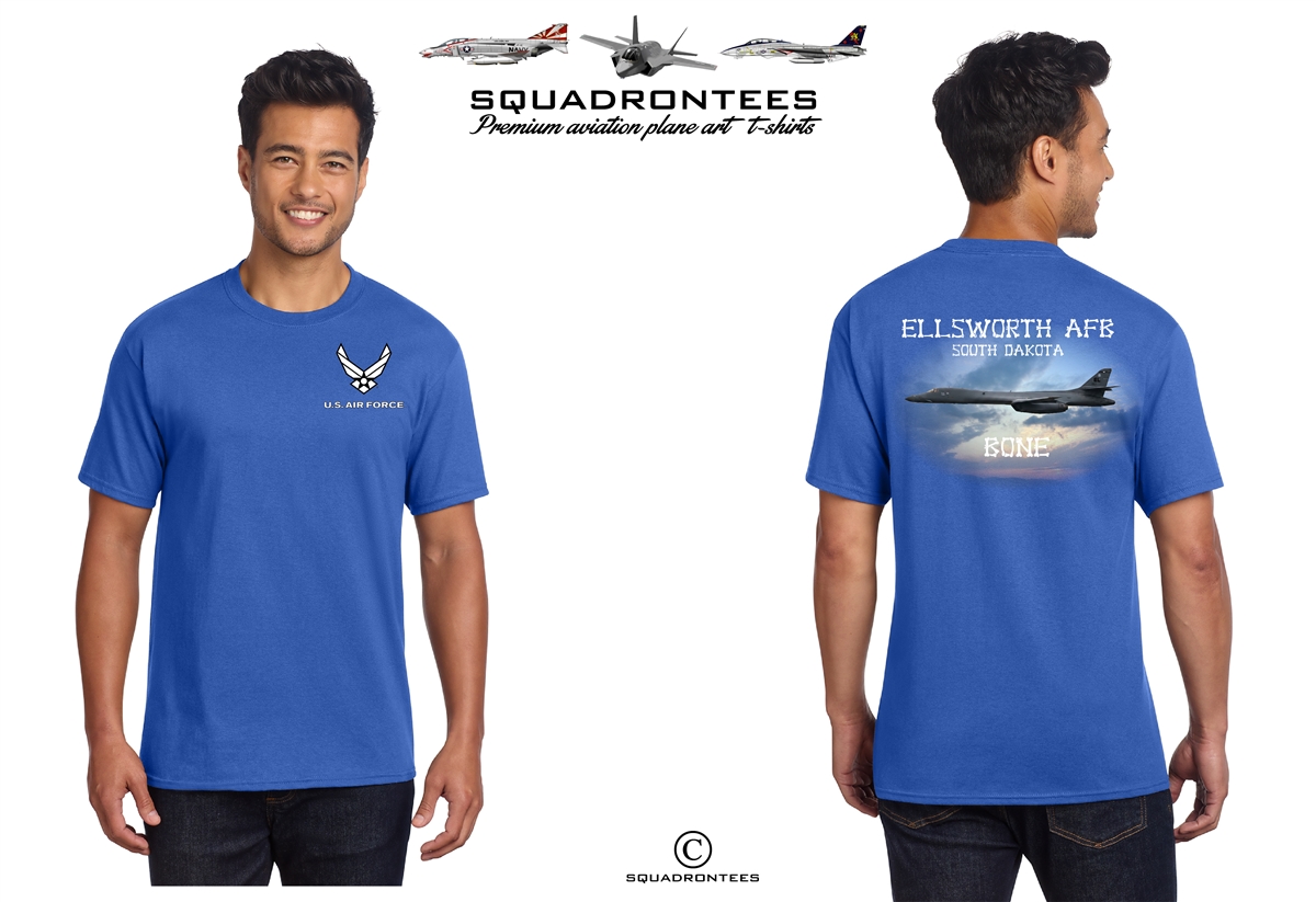 Ellsworth AFB B-1B Squadron T-Shirt D1, USAF Licensed Product